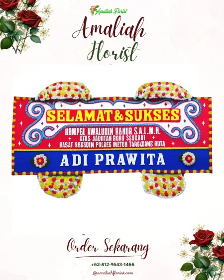 Papan Bunga Ucapan Selamat Badurame